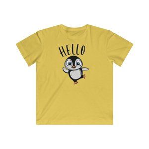 SBC Hello Short Sleeve Yellow Tee